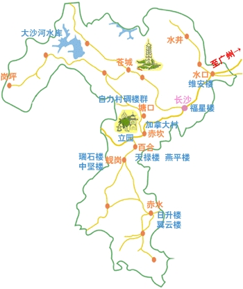 自驾之路 / 深圳 城市 深圳 自驾之路 03 求开平雕楼攻略!