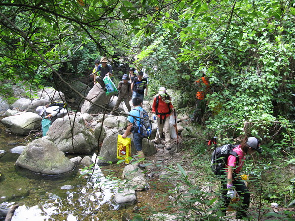 03【清洁山野】梧桐山 老虎涧 (8月28日 周日)联合作业贴