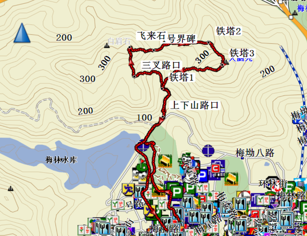 03 2012年8月30日(周四晚)夜登梅林后山 [活动]