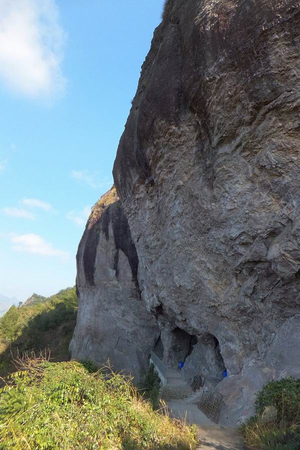 骑游永泰高盖山,方壶岩