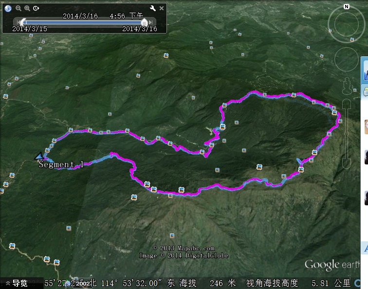 03.15-16惠东大南山自驾路线攻略,游记和轨迹