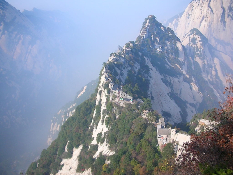 03 华山论剑,游楼观台 [活动]   西岳华山是我国著名的五大山岳之一