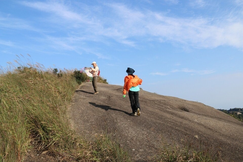 西岩山上好风光(10月5日到大埔西岩山露营作业帖 全文完>